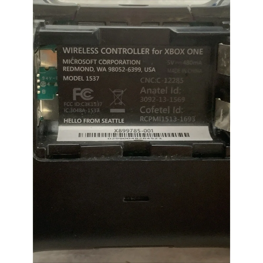Microsoft Xbox One Wireless Model 1537 Black - Untested